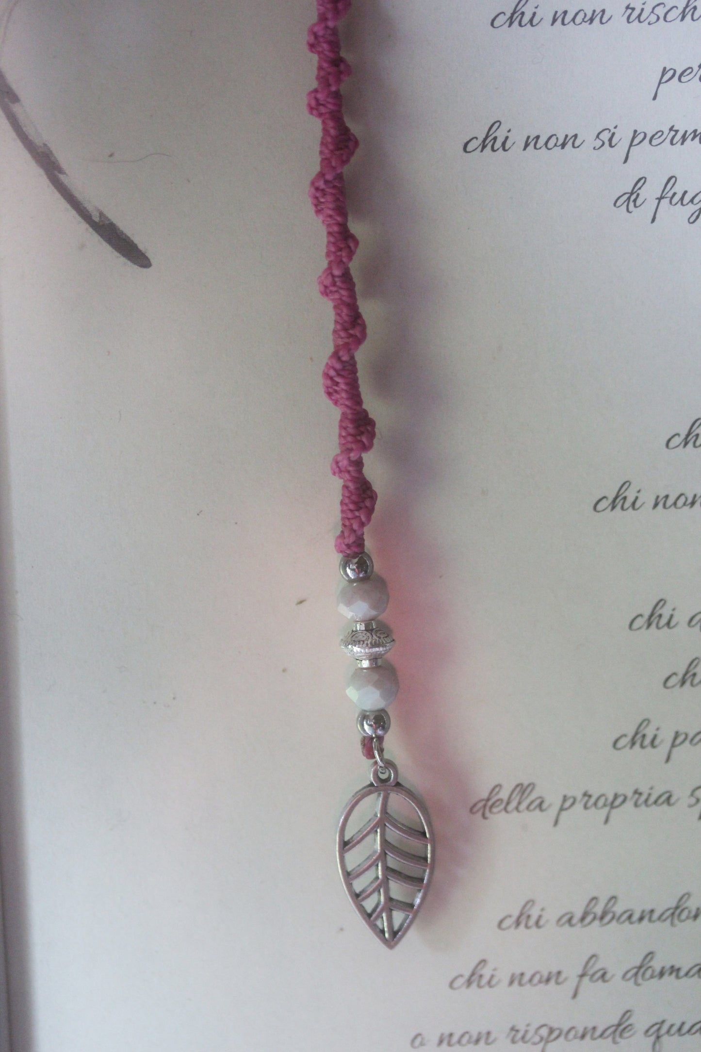 Treccina per capelli "Le vie en rose"