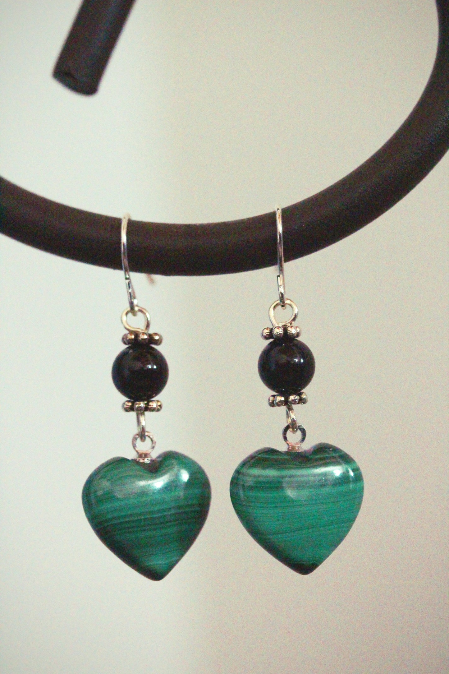 Orecchini "Cuore Verde"