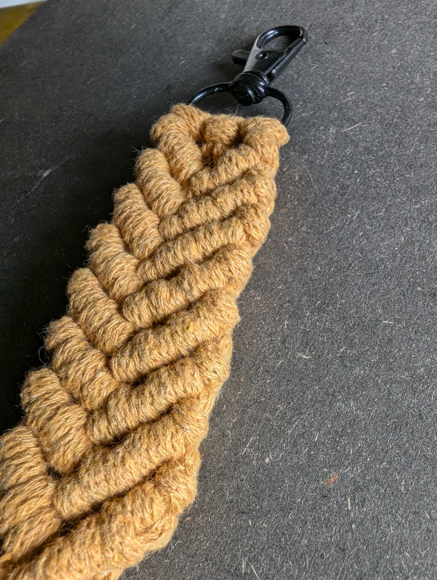 Portachiavi "senape"