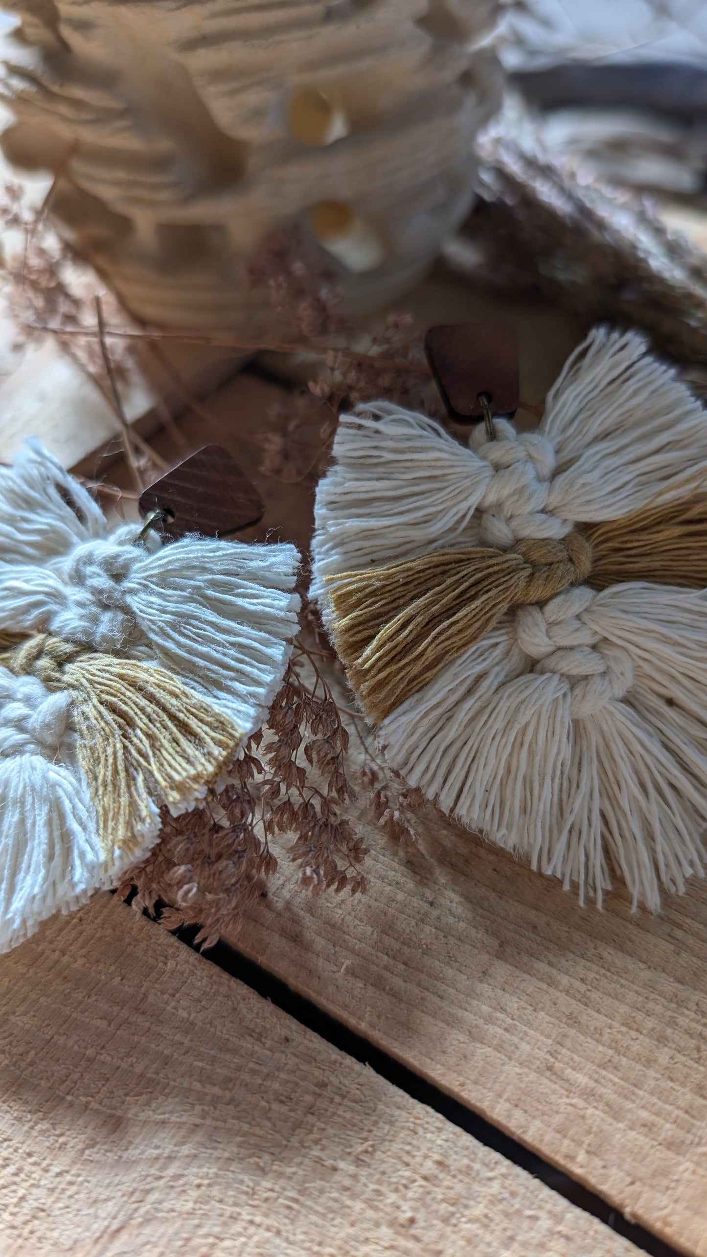 Orecchini serie "Foglie di Filo" - Chèrie