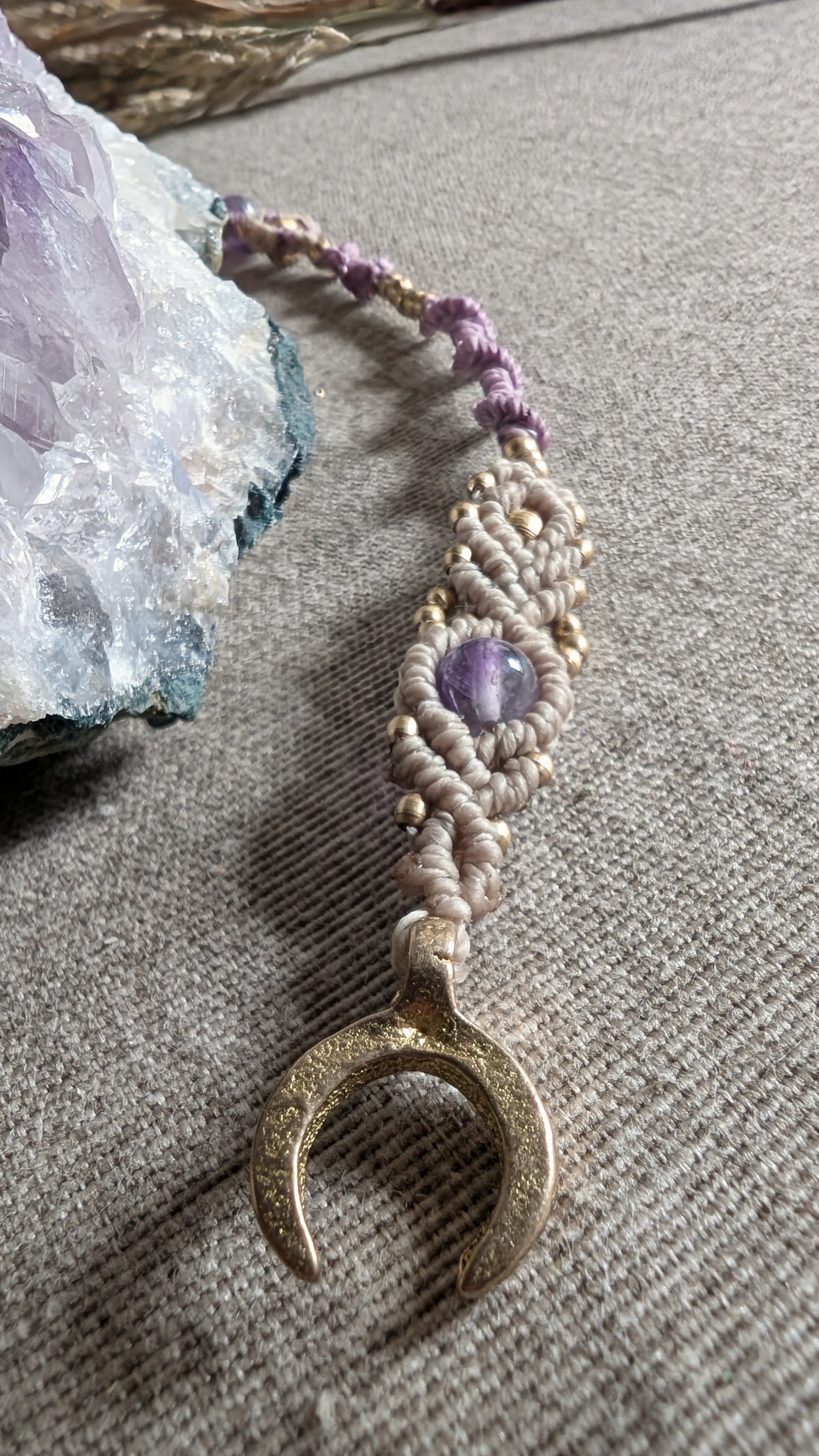 Treccina per capelli " Lunatica"