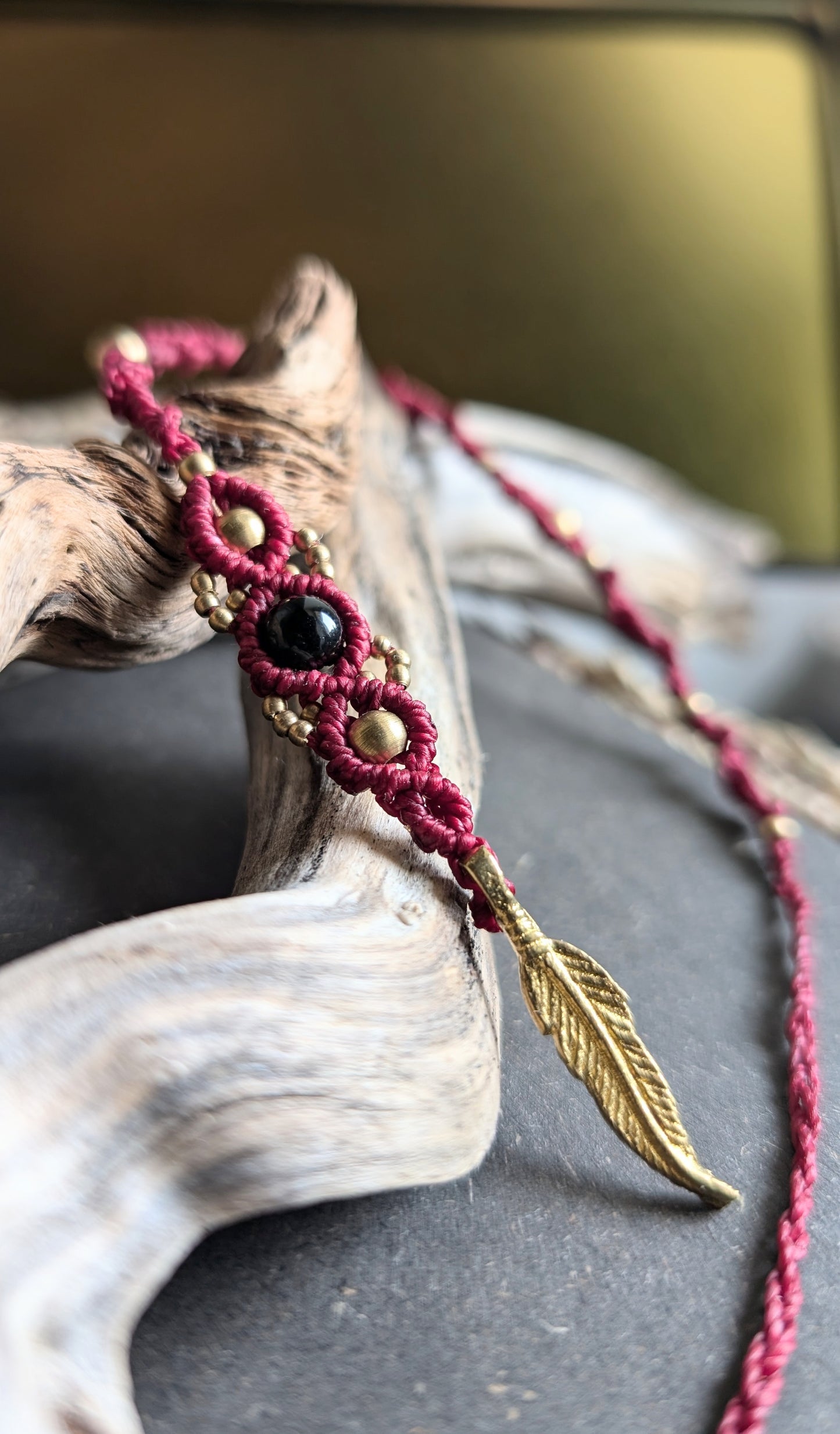 Set treccina e orecchini "Alishia e Arundhati"