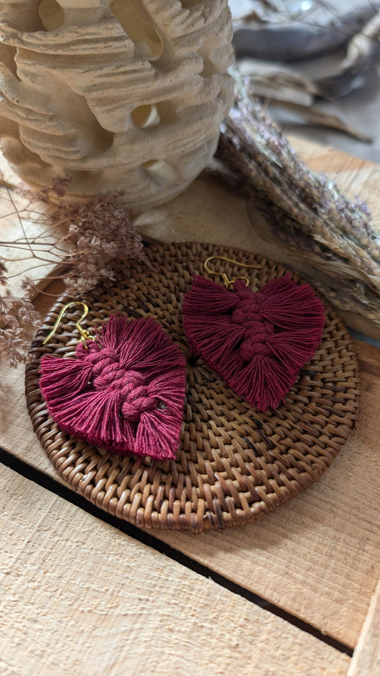 Orecchini serie "Foglie di Filo" - Sara