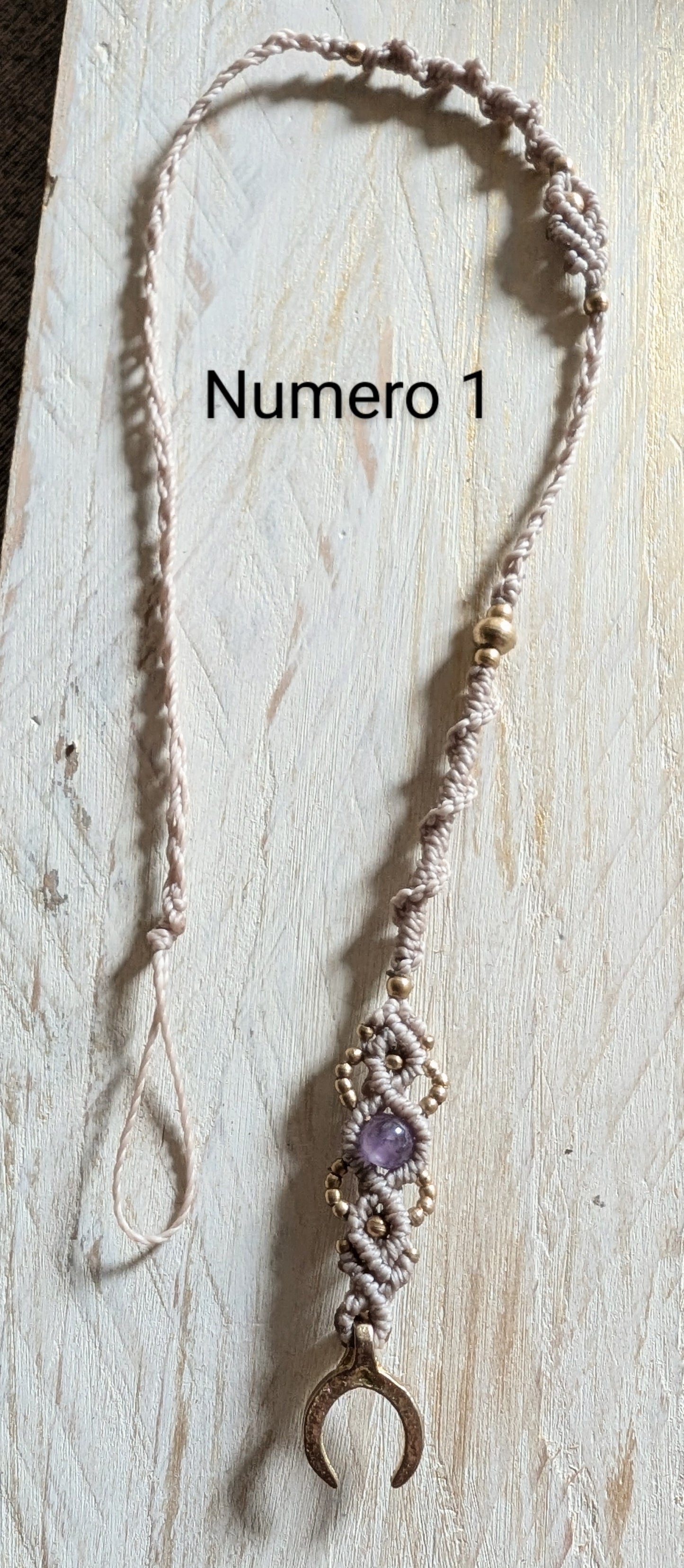 Treccina per capelli "Ancora e Luna"