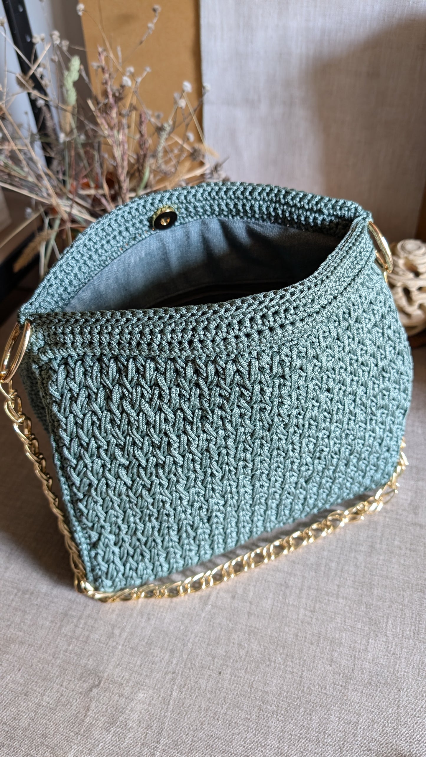 Borsa "Salvia" - serie Lidia