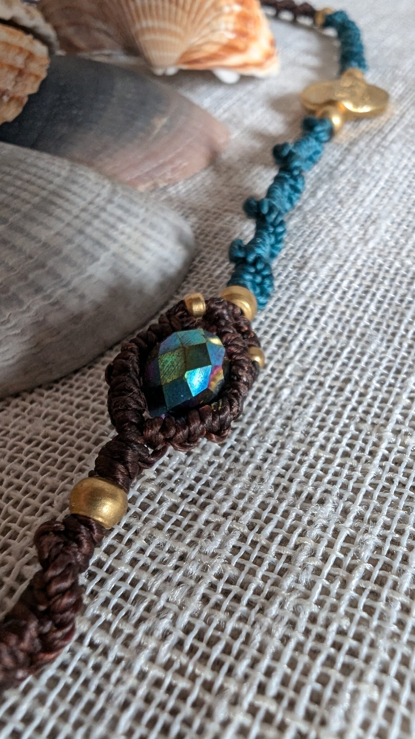 Treccina per capelli "Bluette"