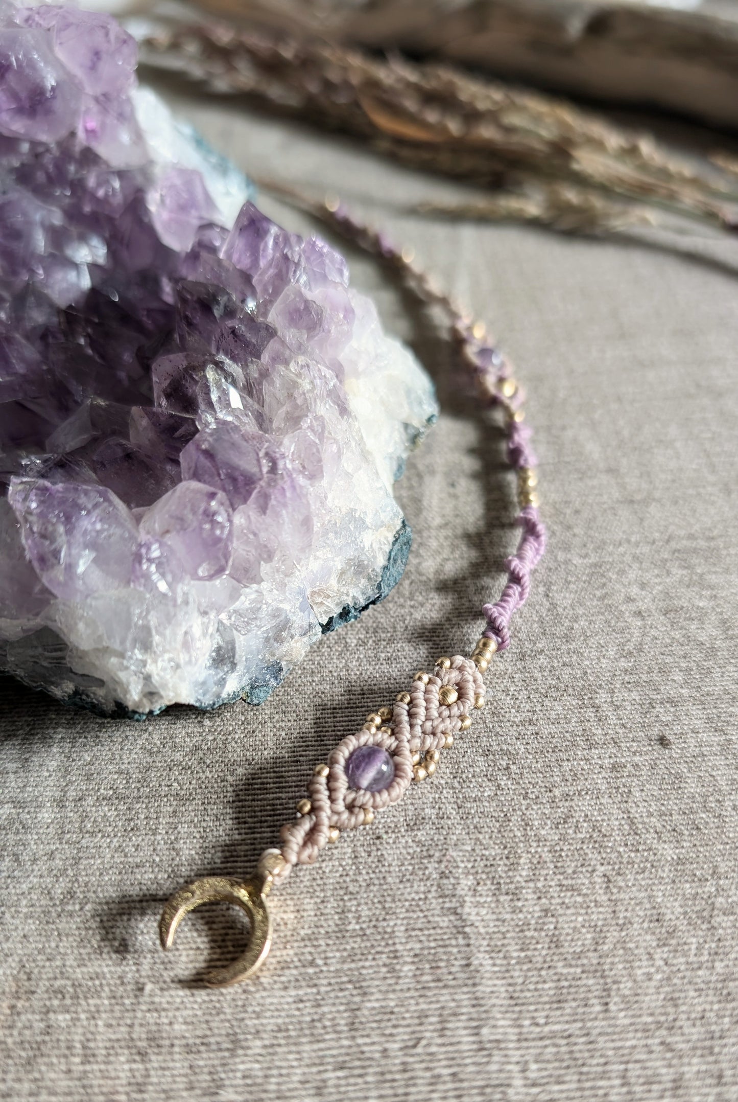 Treccina per capelli " Lunatica"