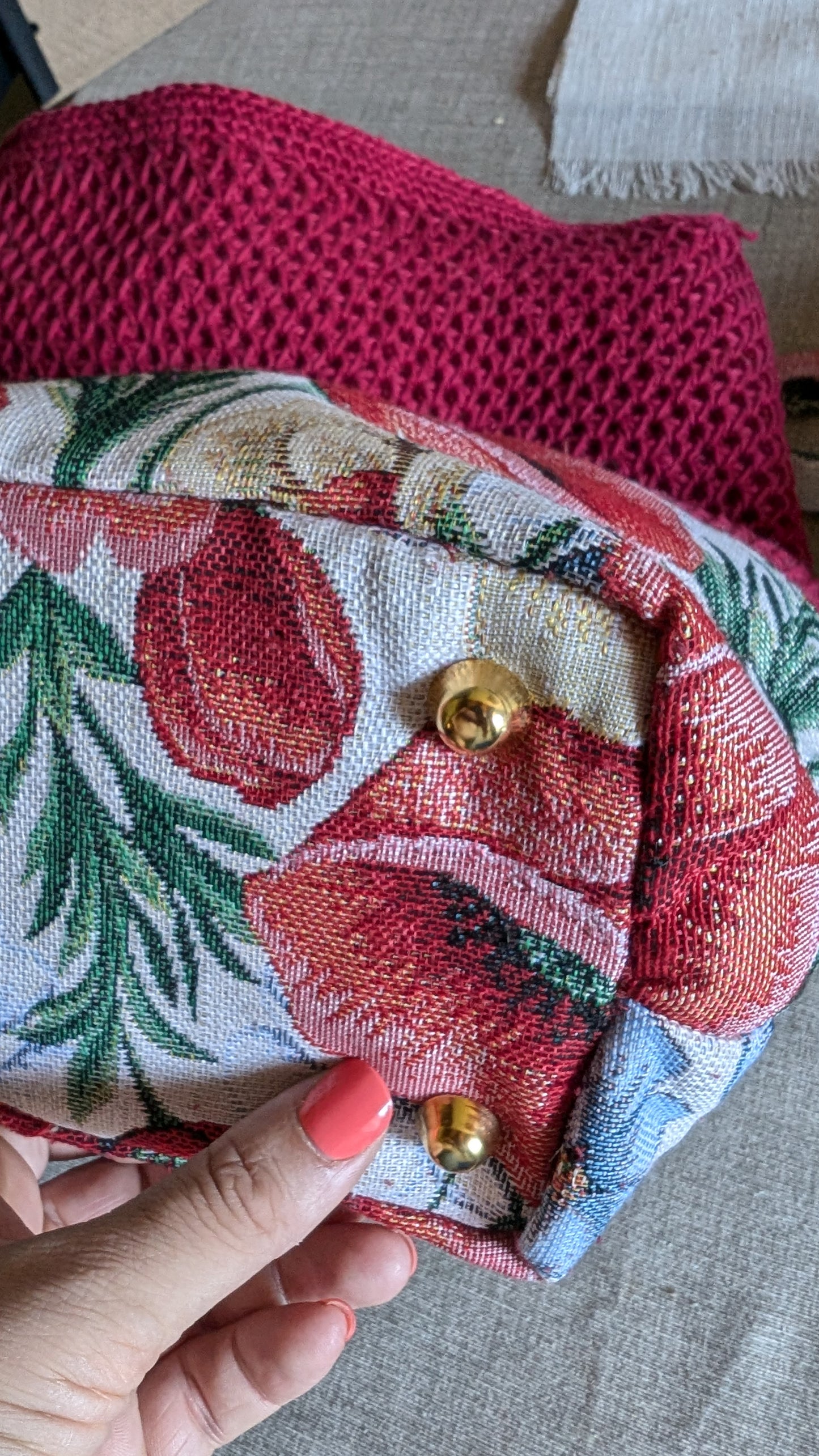 Borsa "Papavero" - serie Lidia