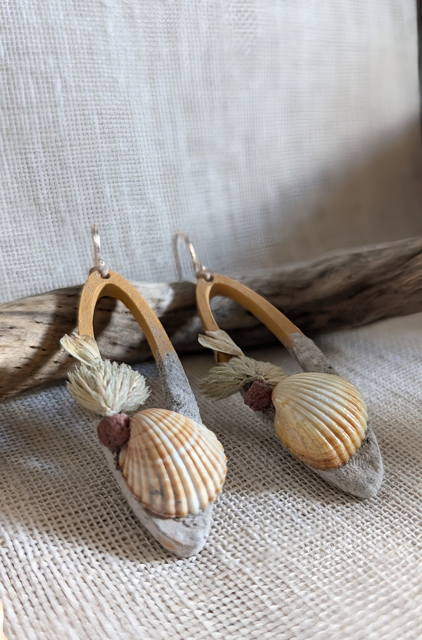 Orecchini serie "spiaggia" n°1