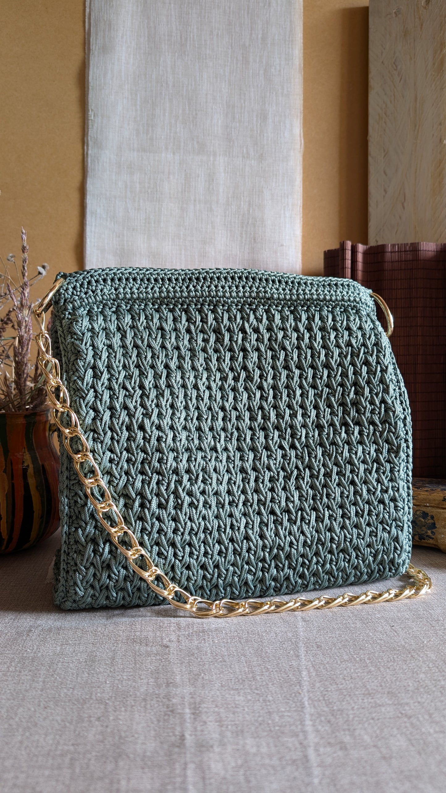 Borsa "Salvia" - serie Lidia