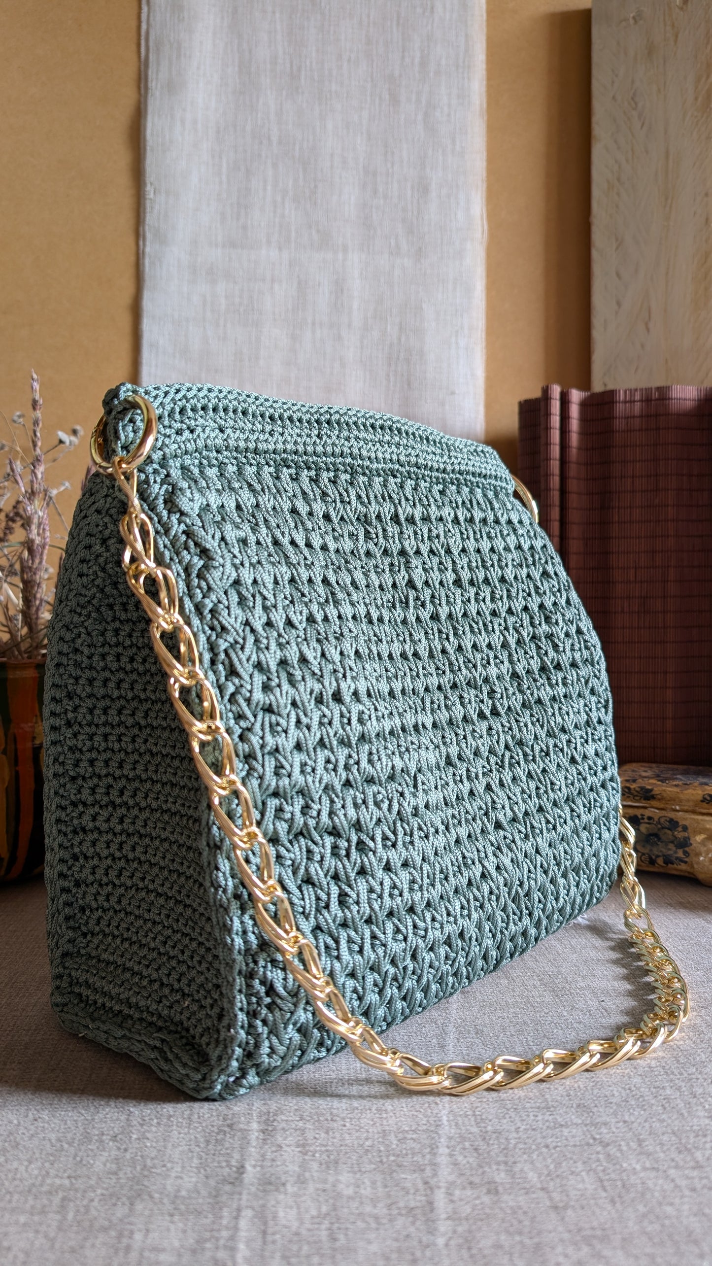 Borsa "Salvia" - serie Lidia