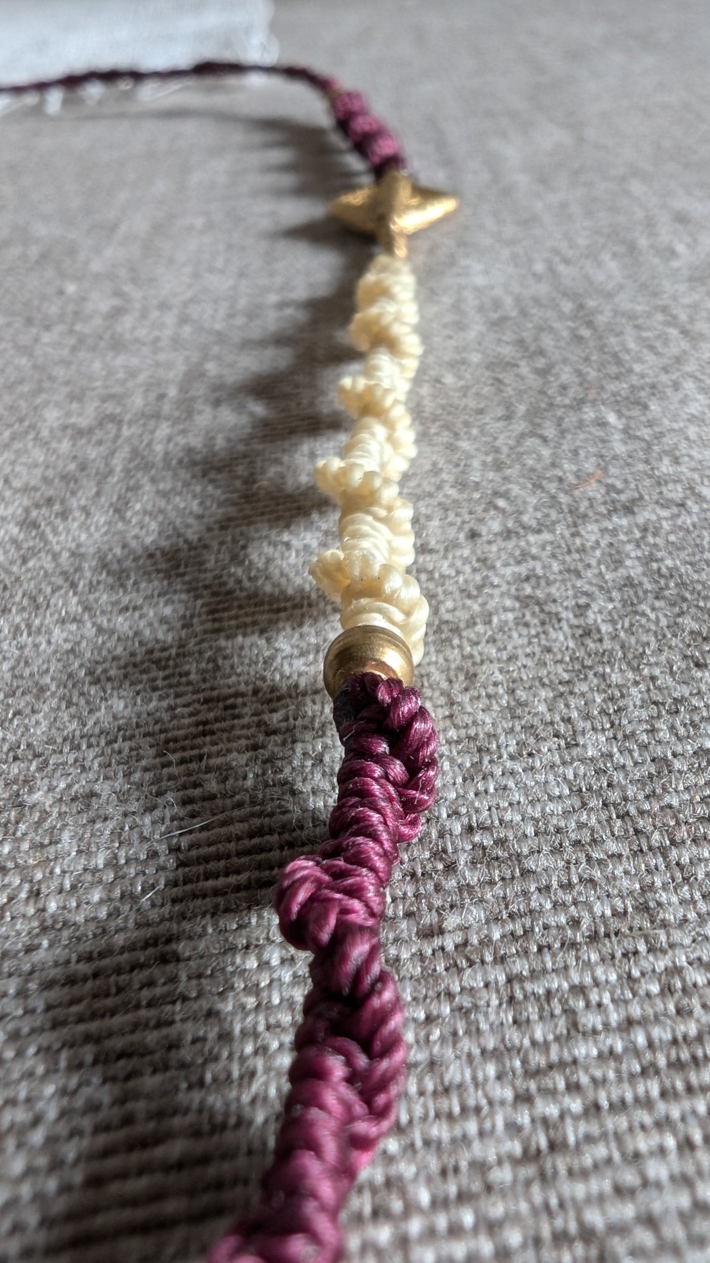 Treccina per capelli "Violetta"