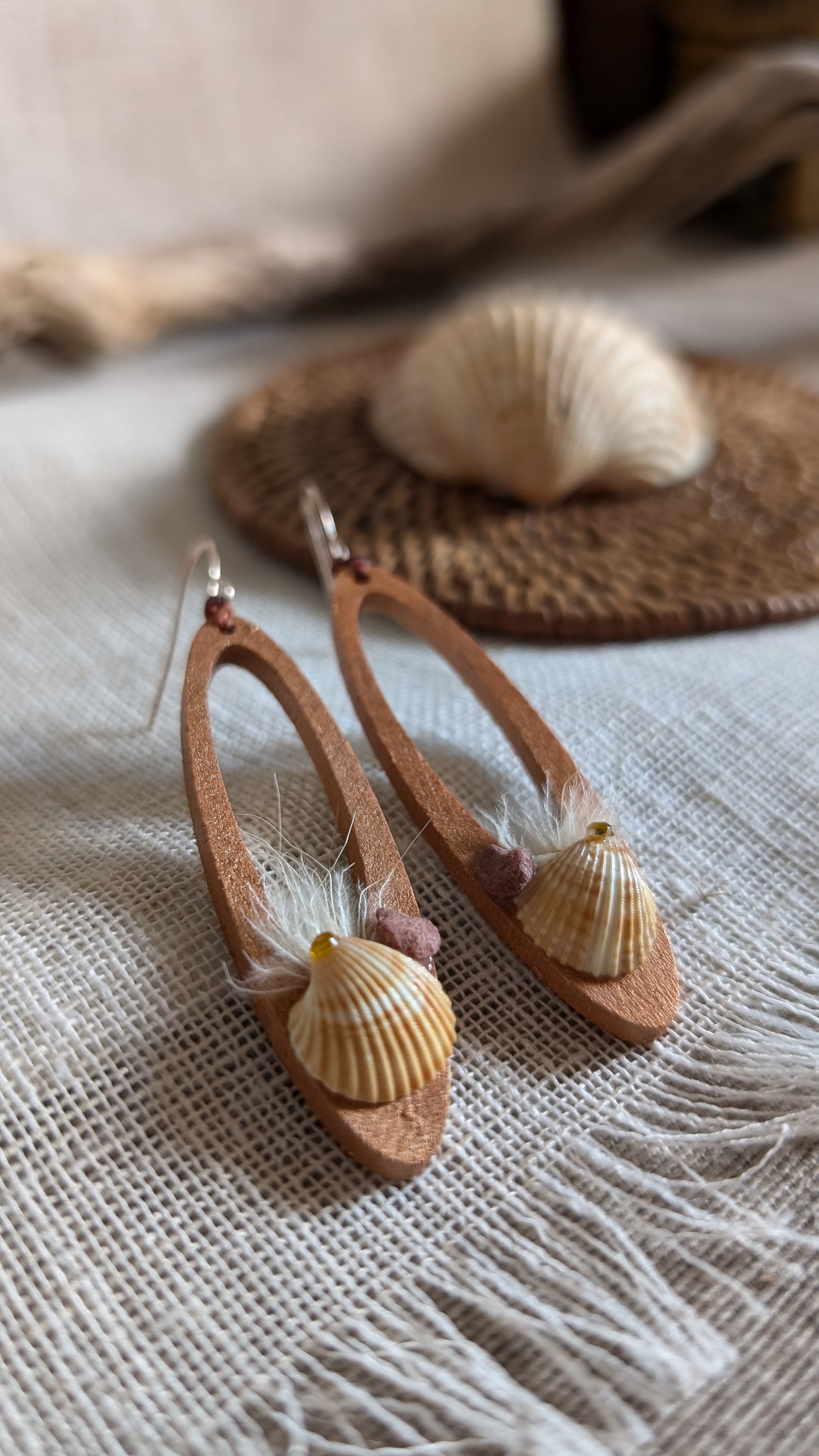 Orecchini serie "spiaggia" n°2