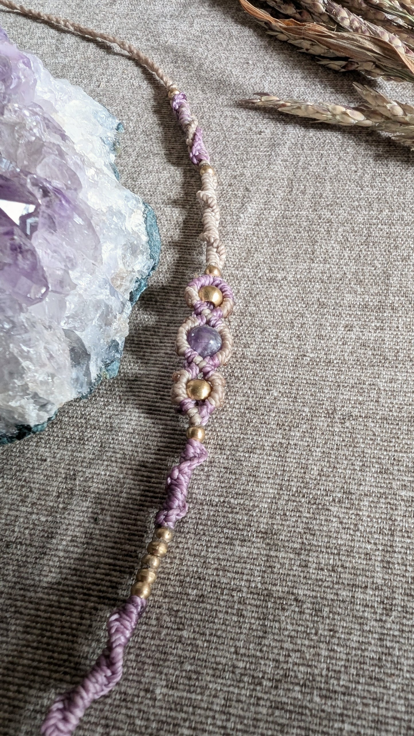 Treccina per capelli " Lunatica"