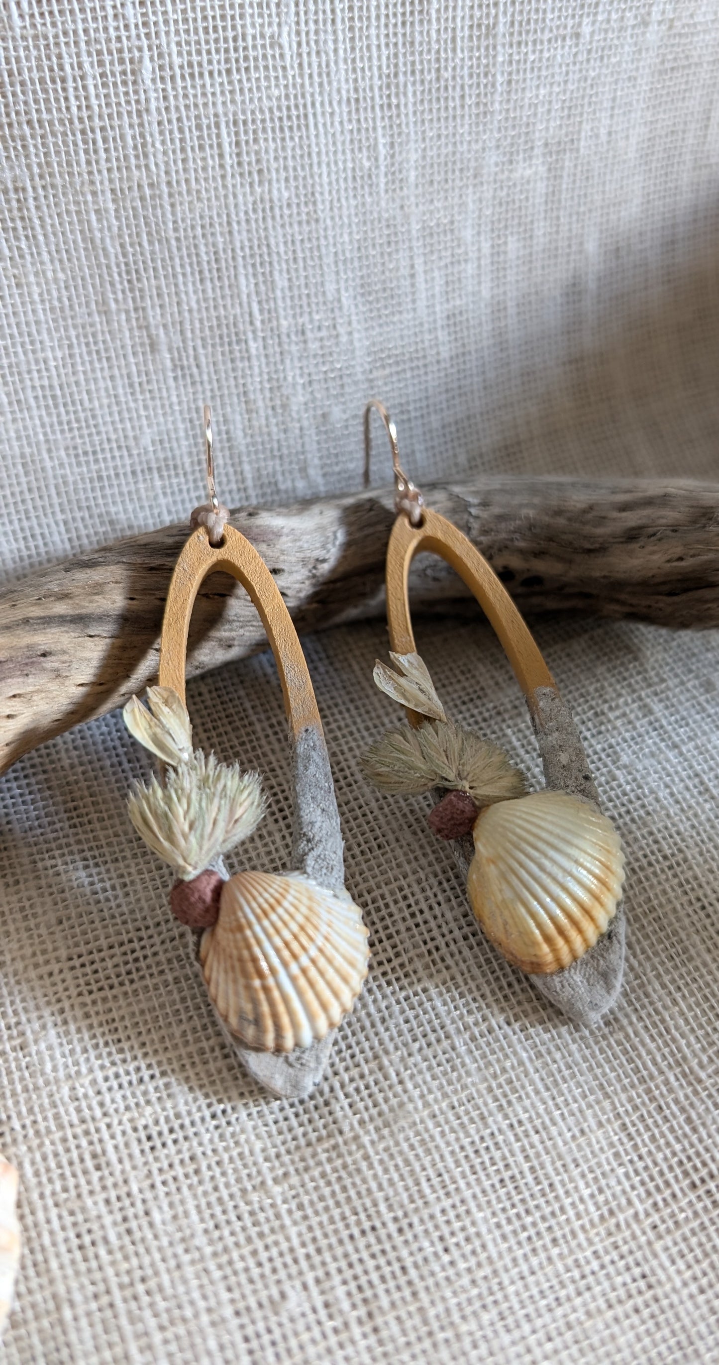 Orecchini serie "spiaggia" n°1