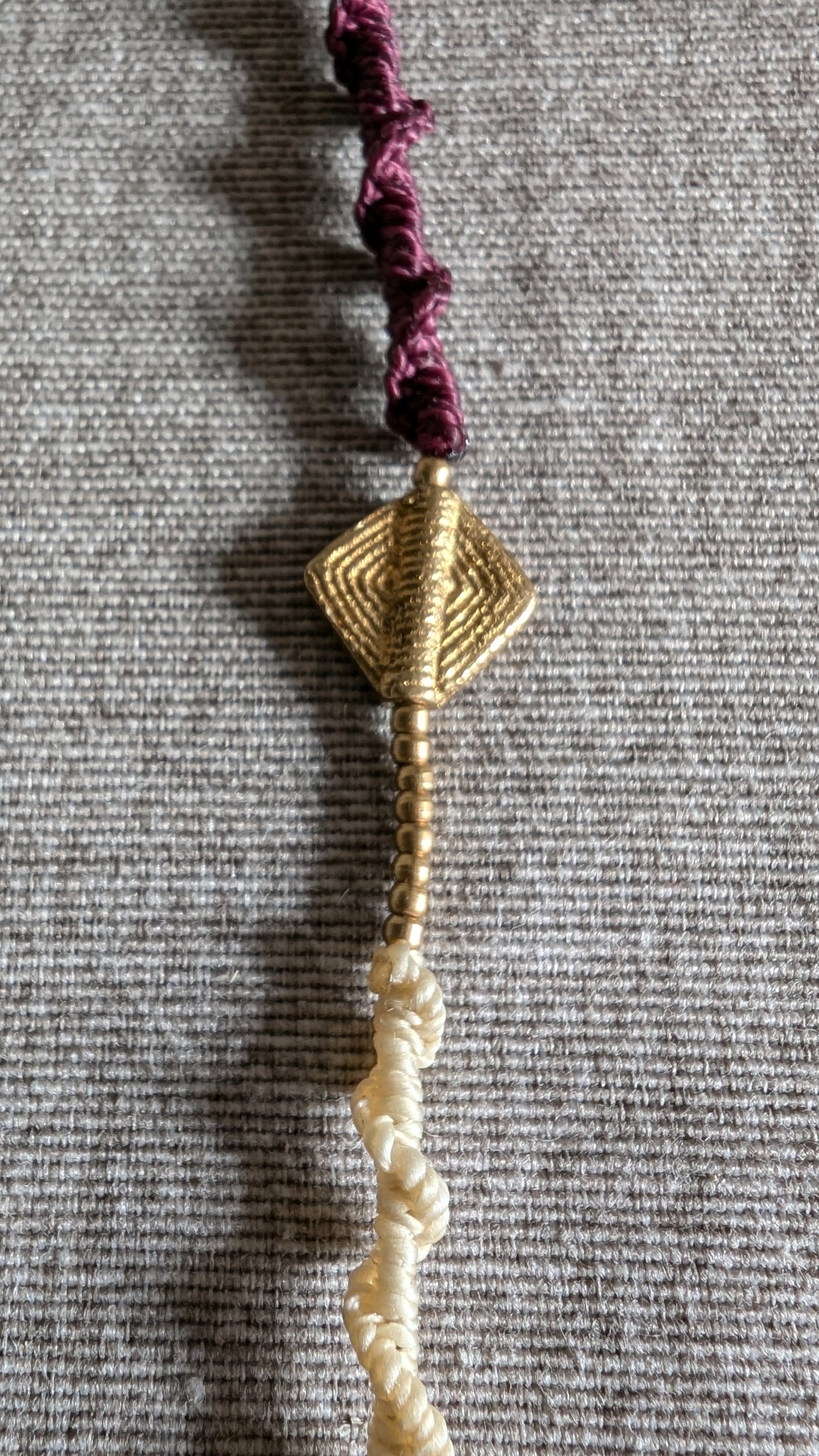 Treccina per capelli "Violetta"