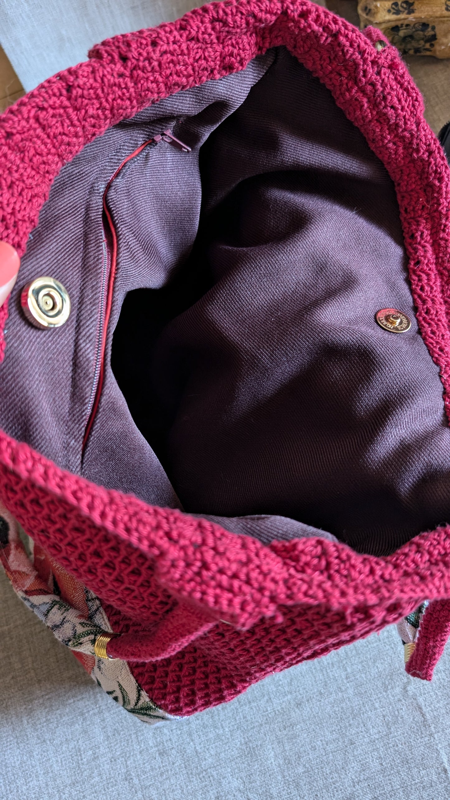 Borsa "Papavero" - serie Lidia