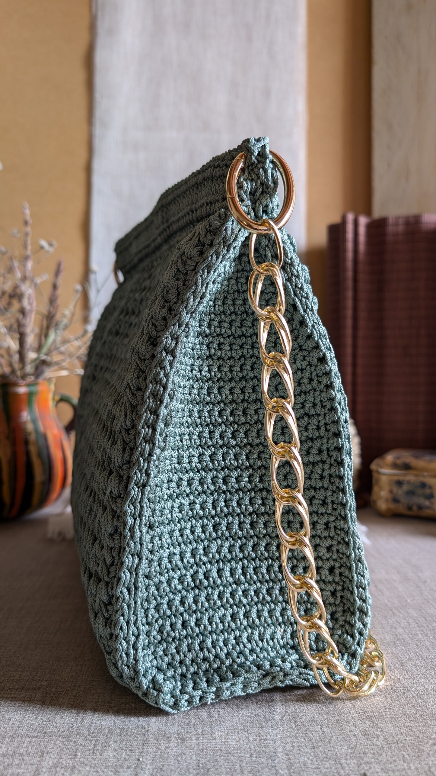 Borsa "Salvia" - serie Lidia