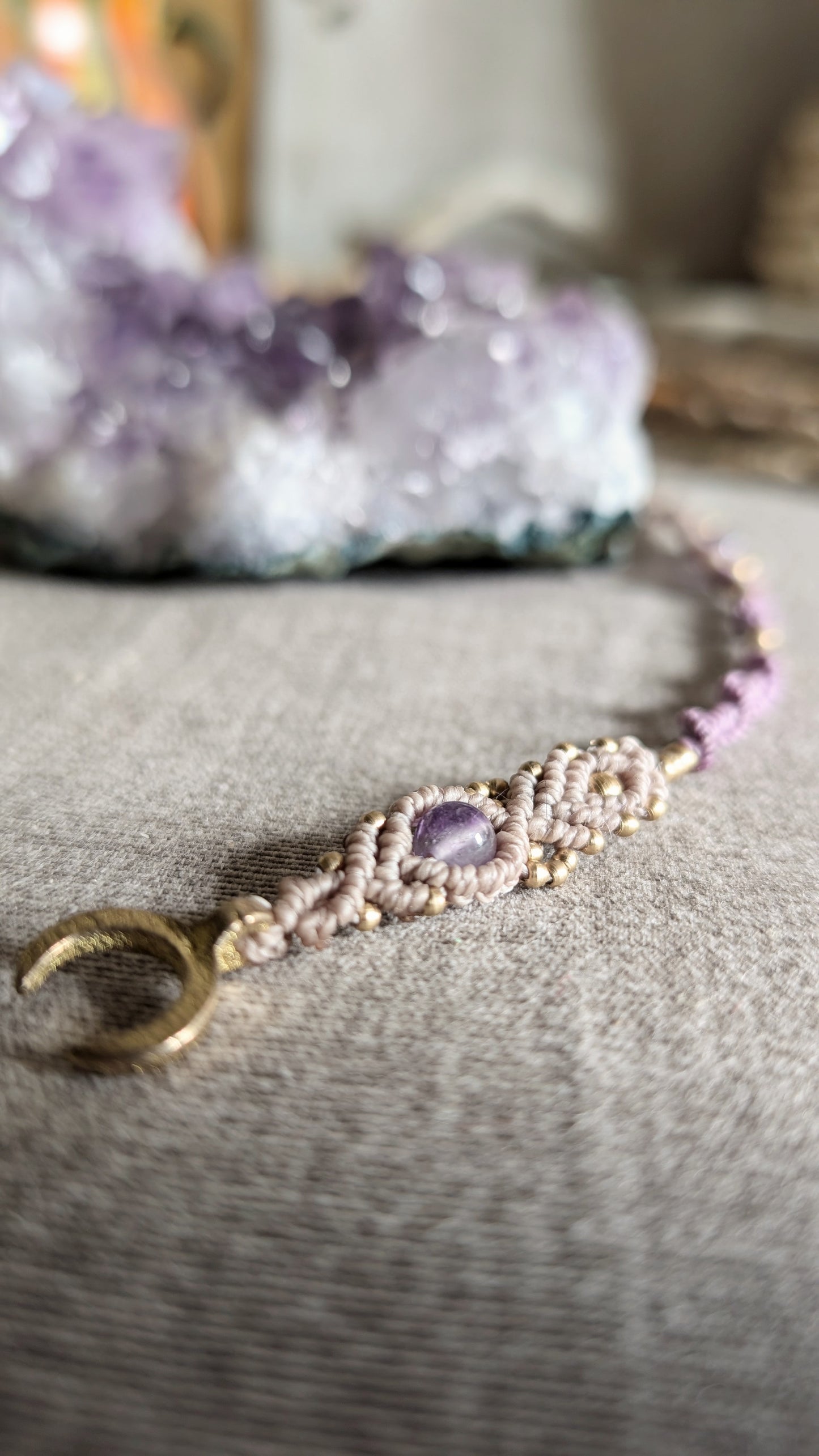 Treccina per capelli " Lunatica"