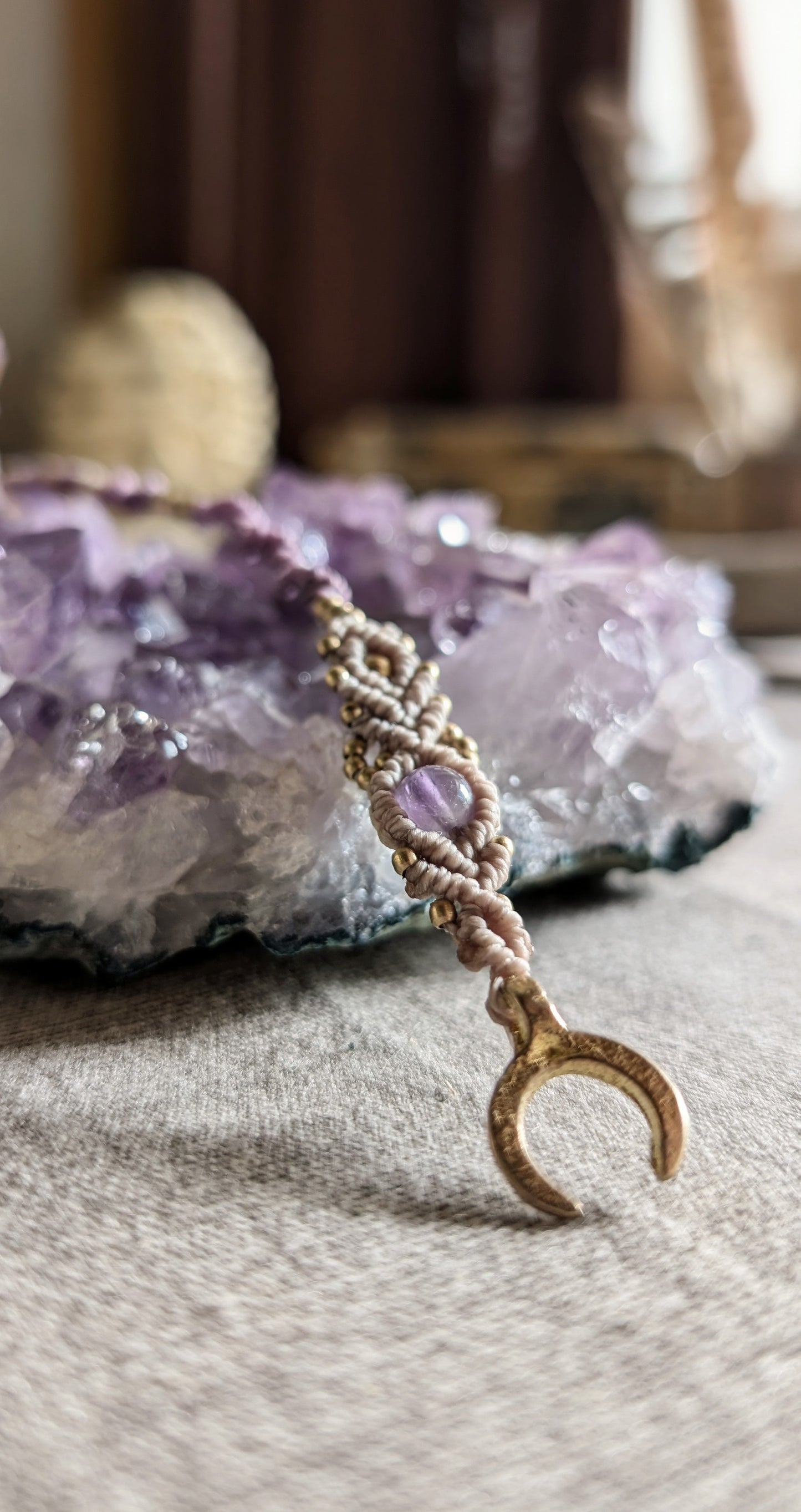 Treccina per capelli " Lunatica"