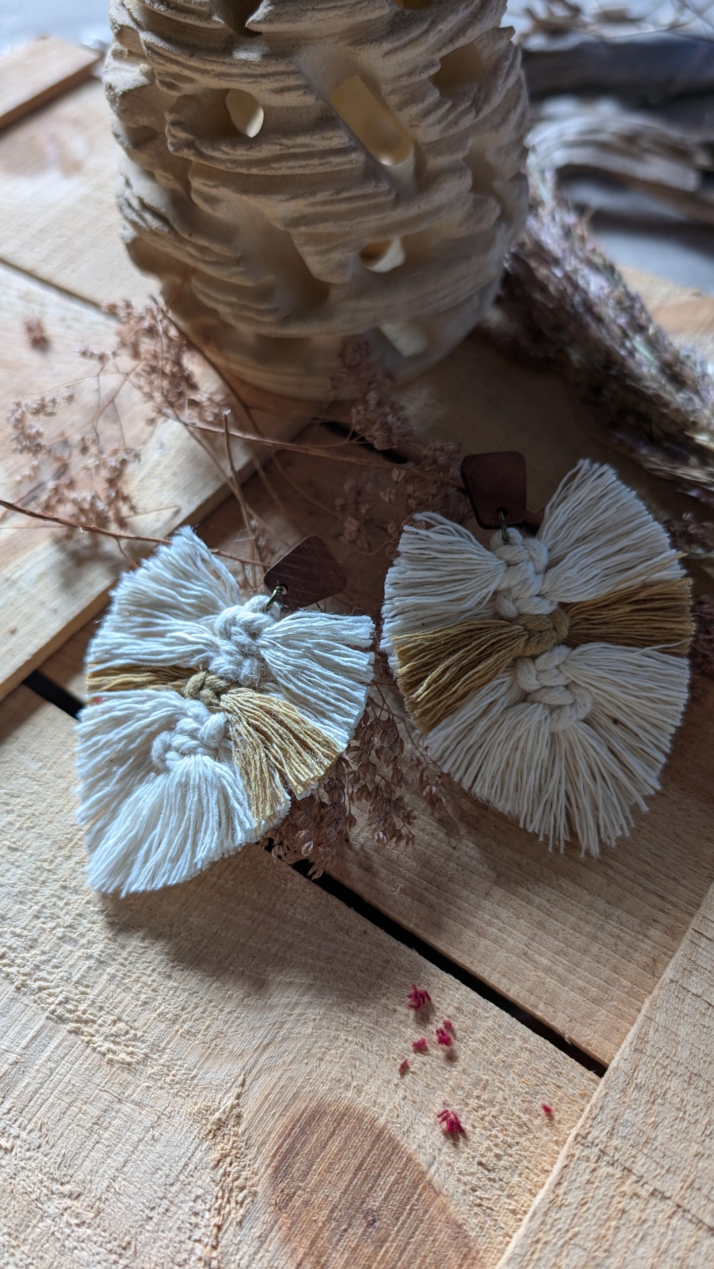 Orecchini serie "Foglie di Filo" - Chèrie